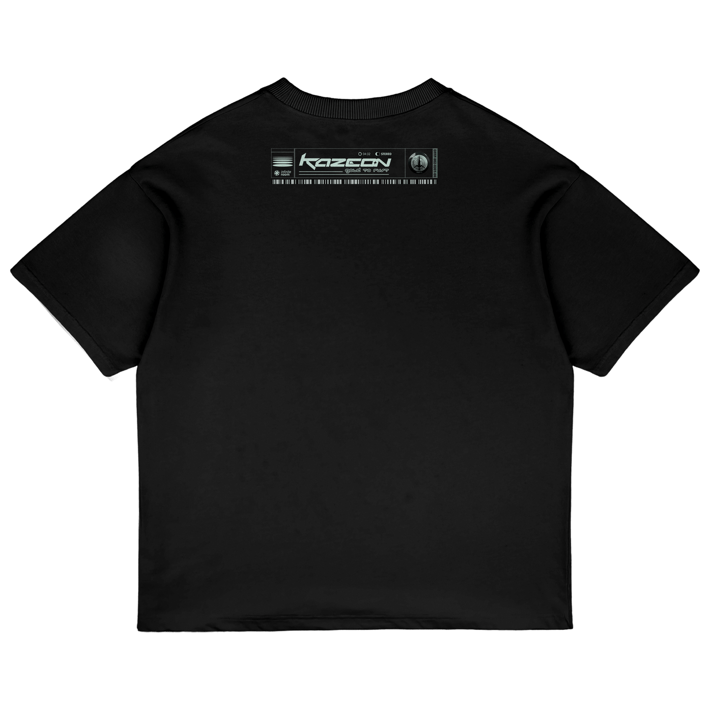 "REBORN" BLACK TEE