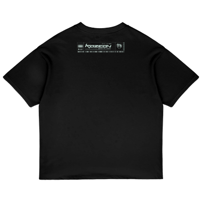 "REBORN" BLACK TEE