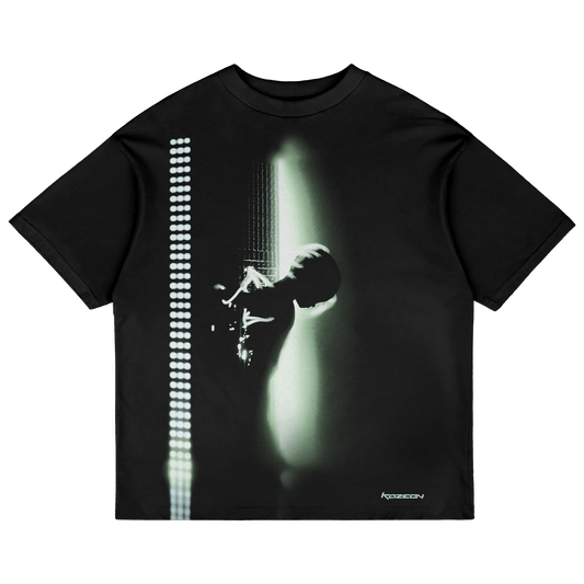 "REBORN" BLACK TEE